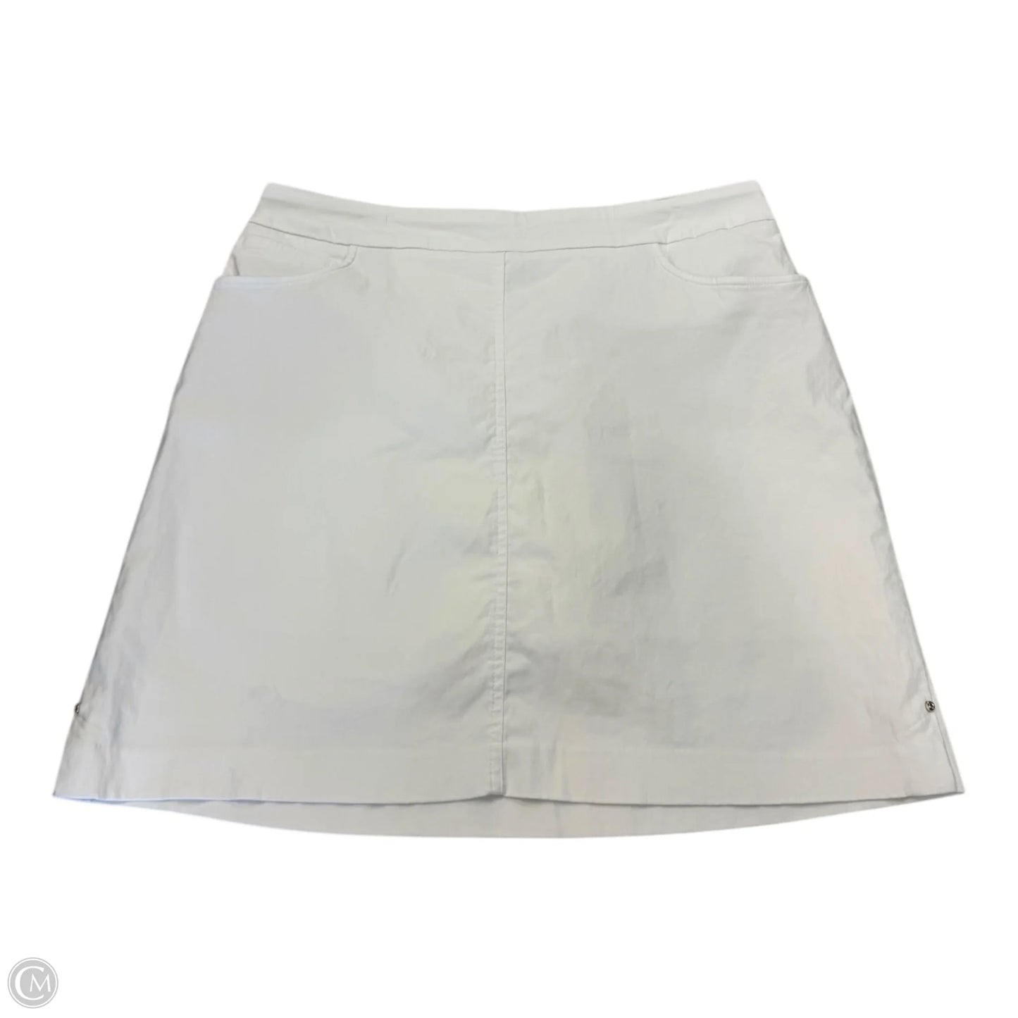 Skort By Hilary Radley In White, Size: L
