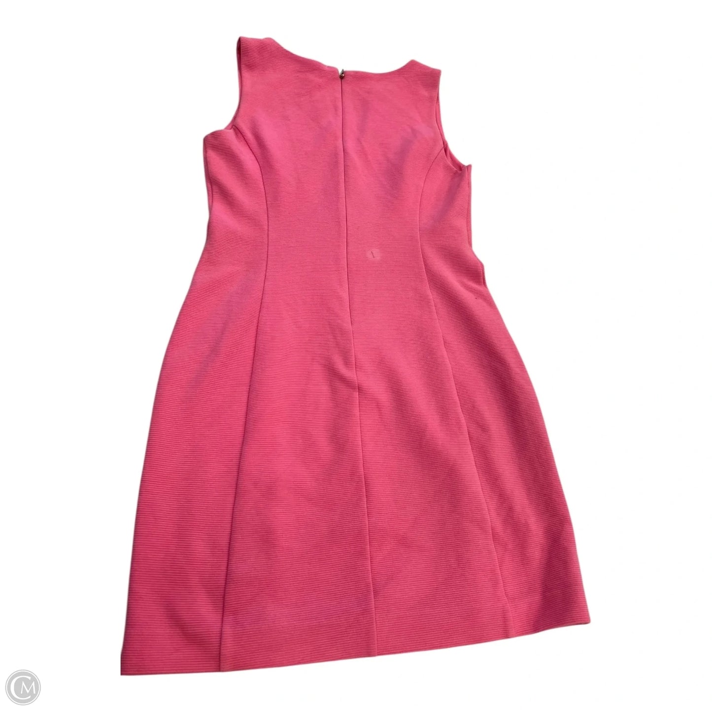 Dress Designer By Lilly Pulitzer In Gold & Pink, Size: M