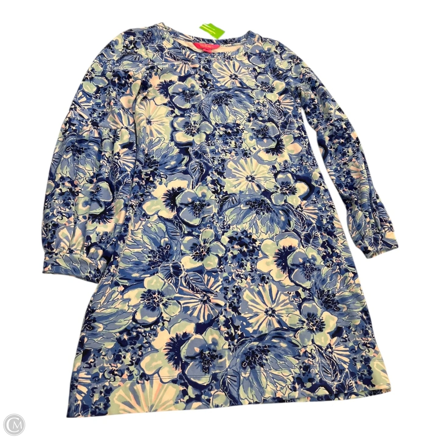 Dress Designer By Lilly Pulitzer In Blue & White, Size: S