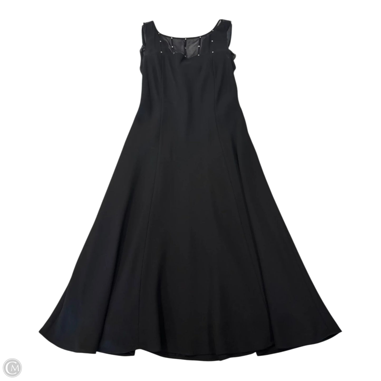 Dress Party Short By Evan-picone In Black & Silver, Size: 8