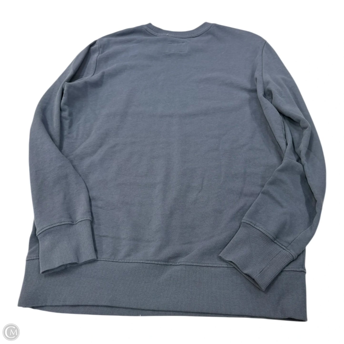 Sweatshirt Crewneck By Wrangler In Black & Cream, Size: S