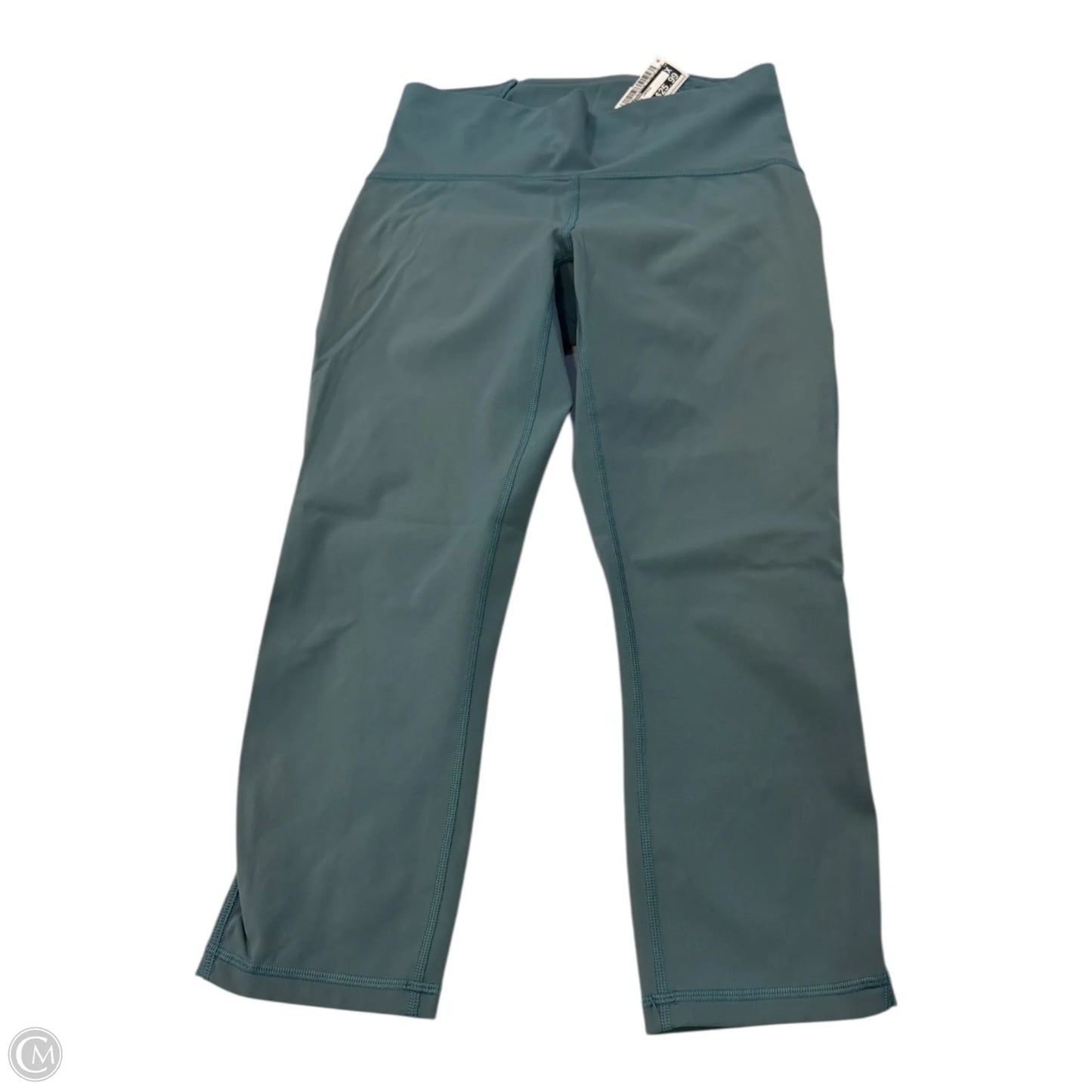 Athletic Capris By Lululemon In Green, Size: 8