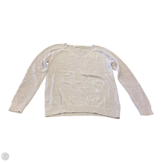 Sweater By Loft In Grey, Size: M