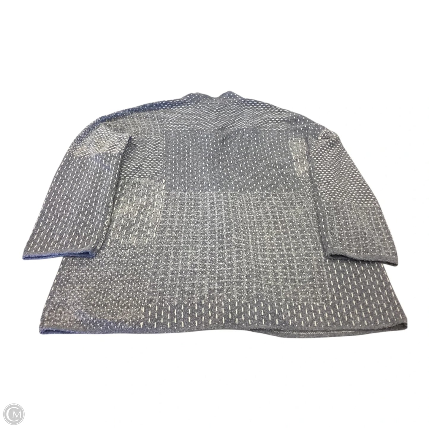 Cardigan By Pure Jill In Blue & White, Size: Sp