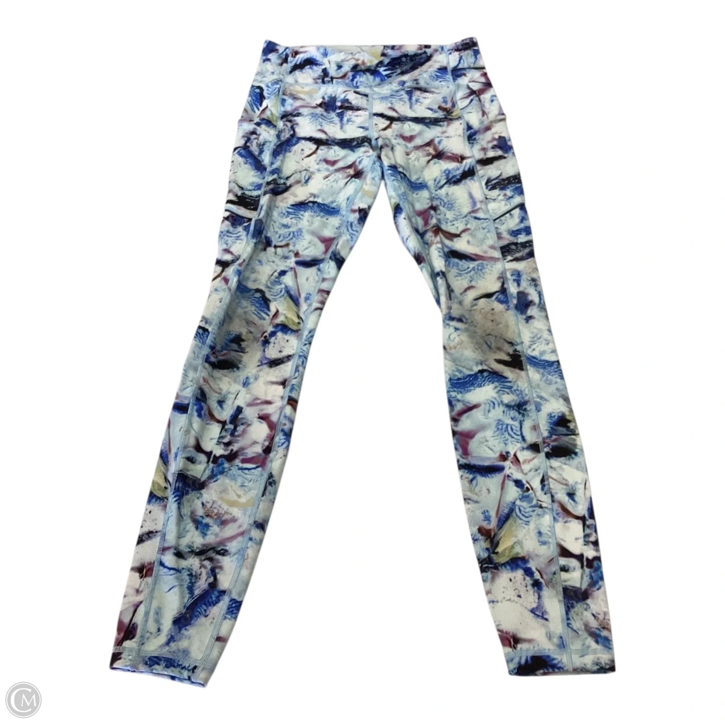 Athletic Leggings By Lululemon In Blue & Purple, Size: 6