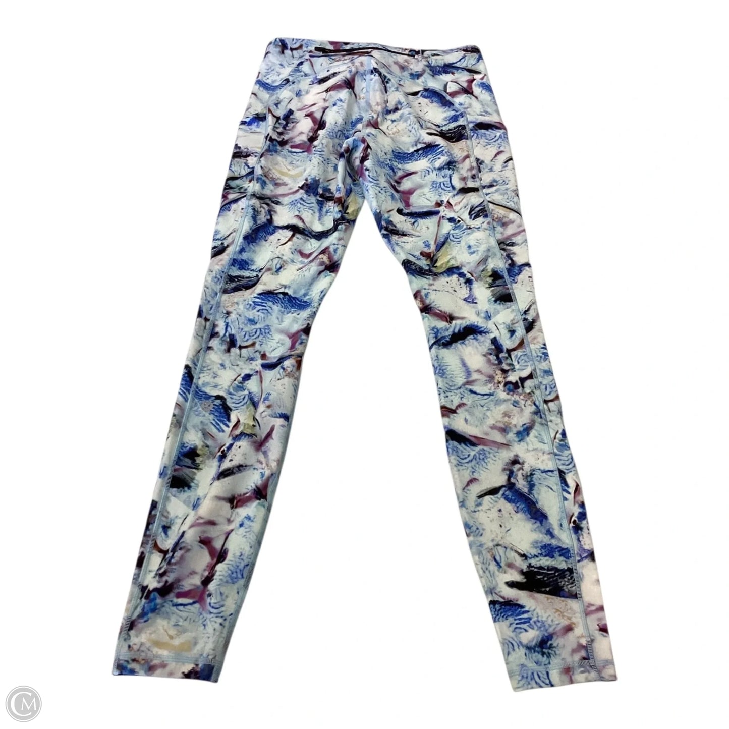 Athletic Leggings By Lululemon In Blue & Purple, Size: 6