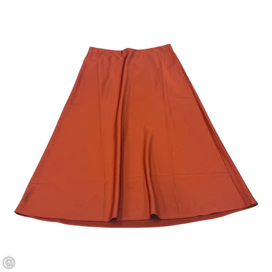 Skirt Maxi By J. Crew In Orange, Size: S