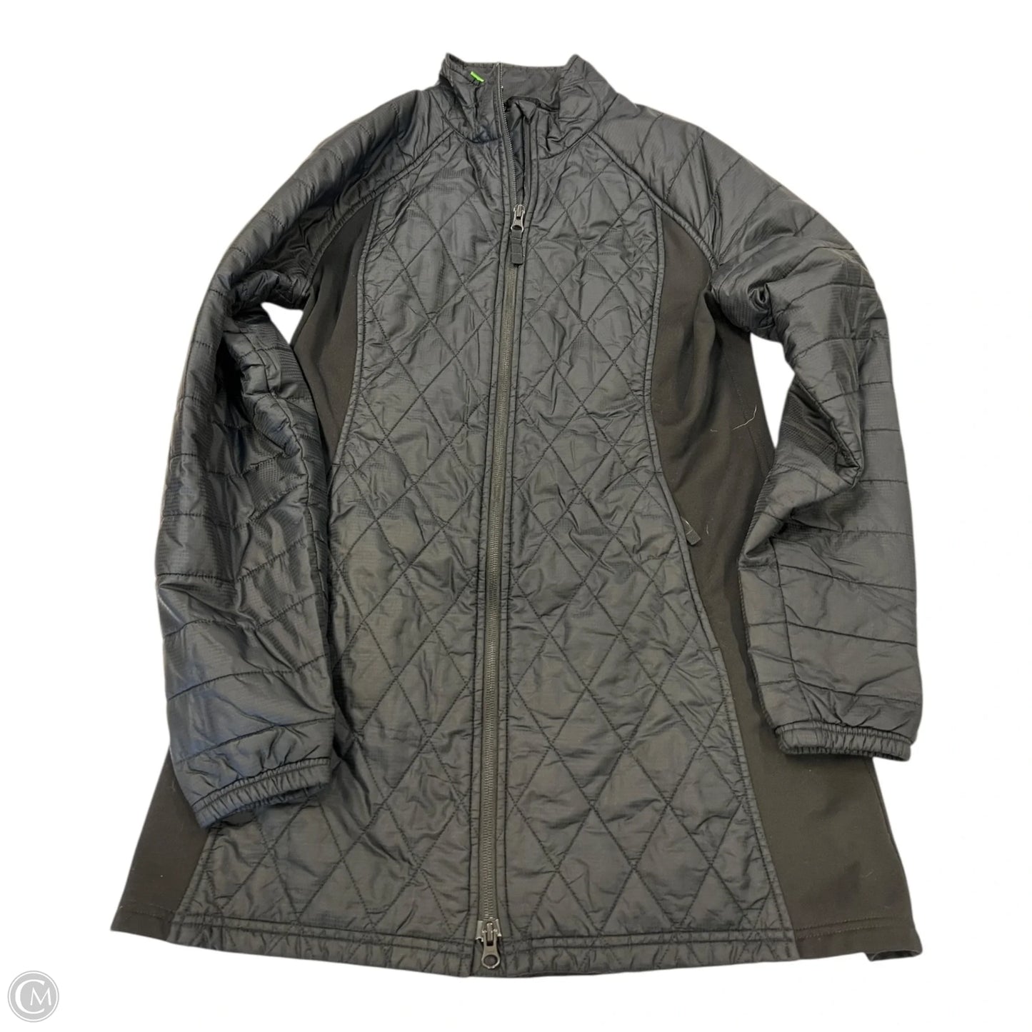 Jacket Puffer & Quilted By Eddie Bauer In Black, Size: M