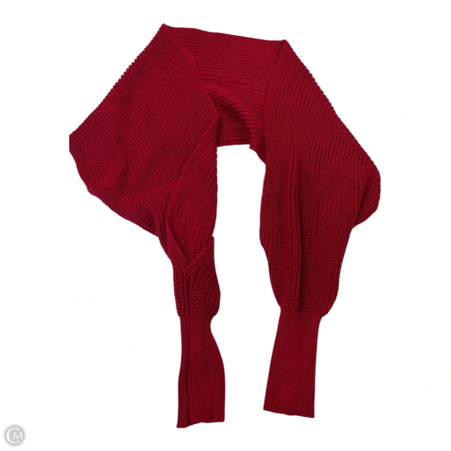 Shawl By Clothes Mentor In Red