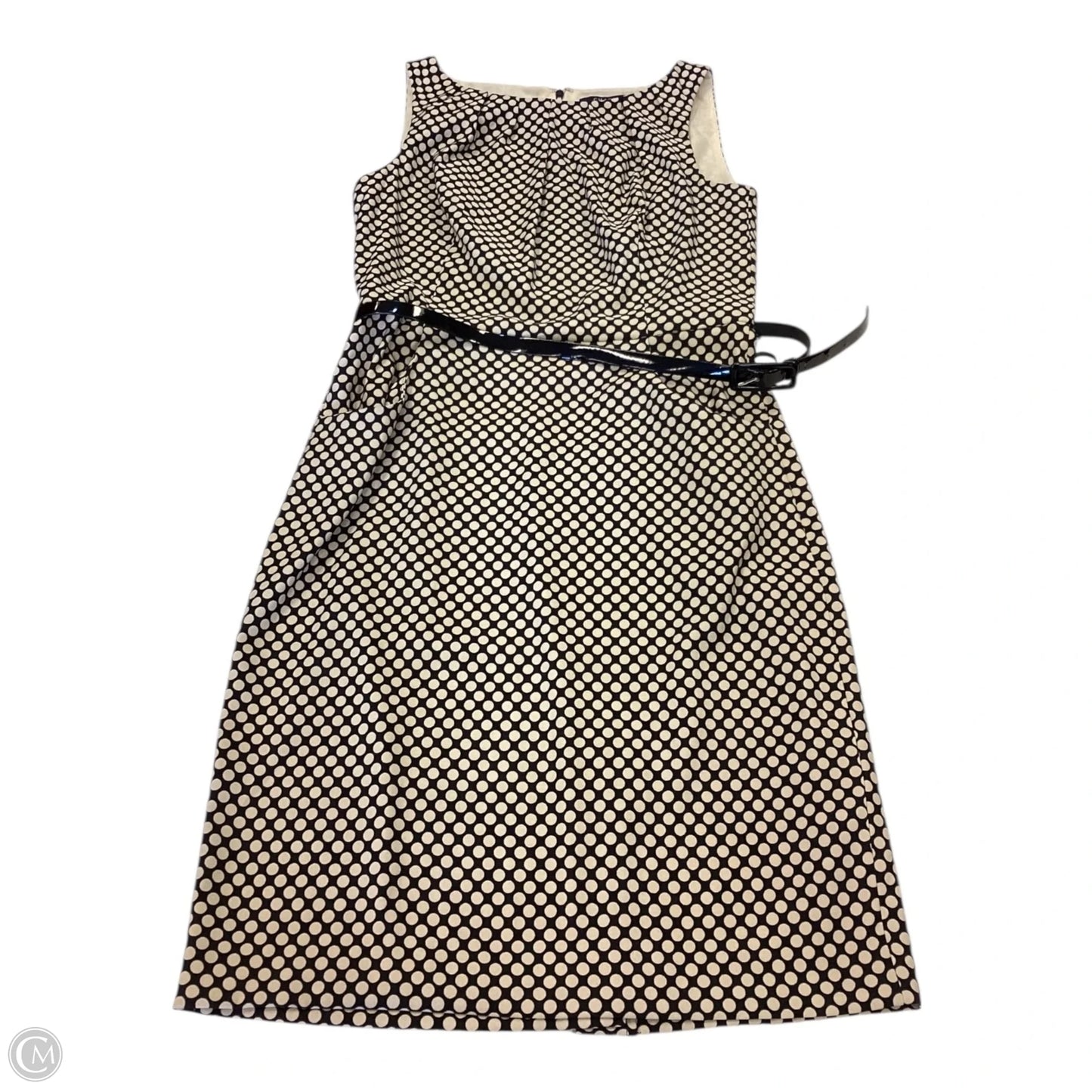 Dress Work By Chaps In Polkadot Pattern, Size: 6