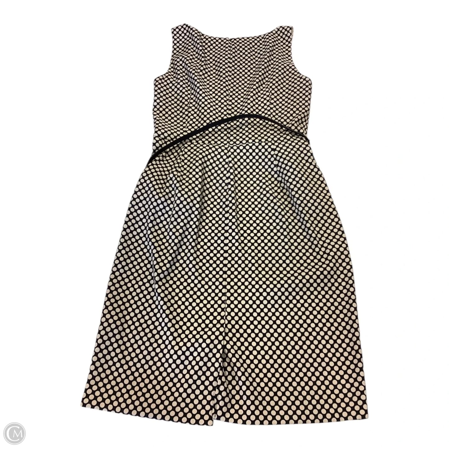 Dress Work By Chaps In Polkadot Pattern, Size: 6
