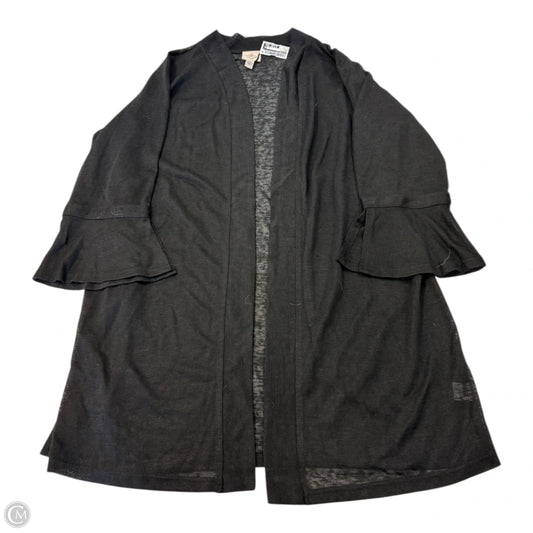 Cardigan By St Johns Bay In Black, Size: 1x