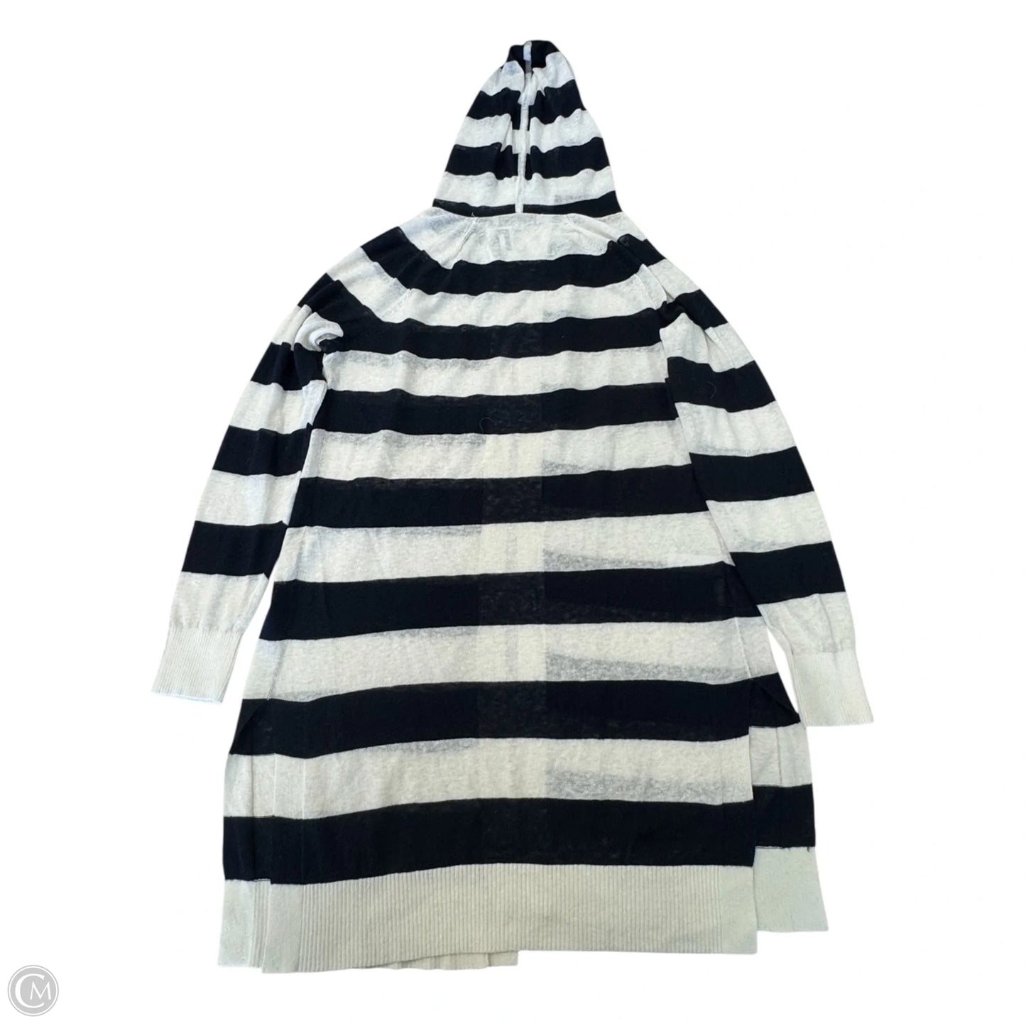 Cardigan By Loft In Striped Pattern, Size: S