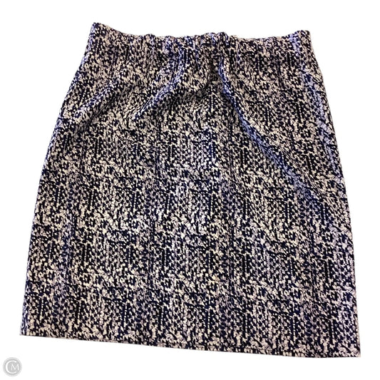 Skirt Maxi By Ann Taylor In Blue & Purple, Size: 4p