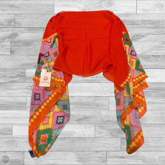 Swimwear Cover-up By Clothes Mentor In Orange & Yellow, Size: Osfm