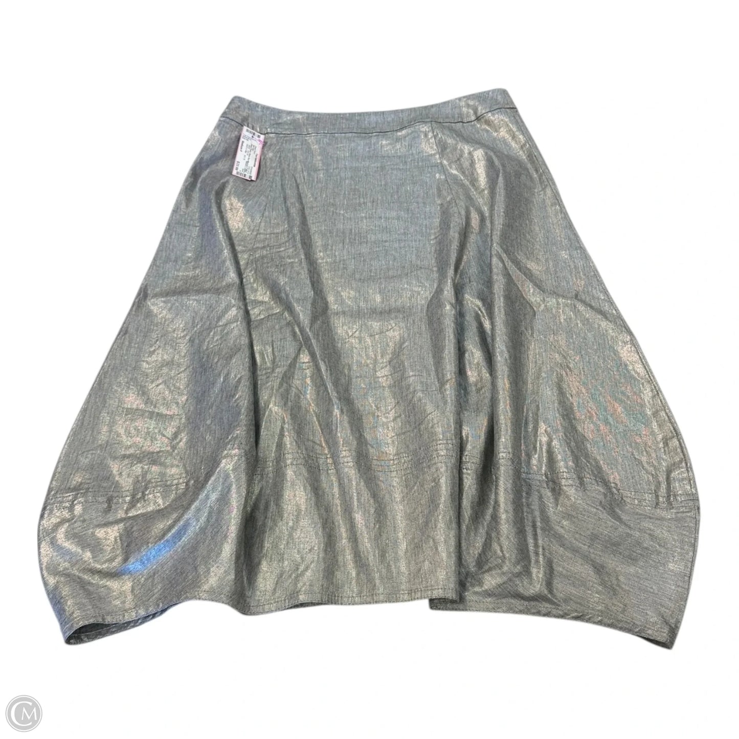 Skirt Midi By Eileen Fisher In Bronze, Size: Mp