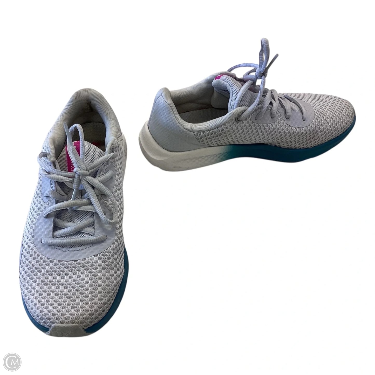 Shoes Athletic By Under Armour In Grey & Purple, Size: 6.5