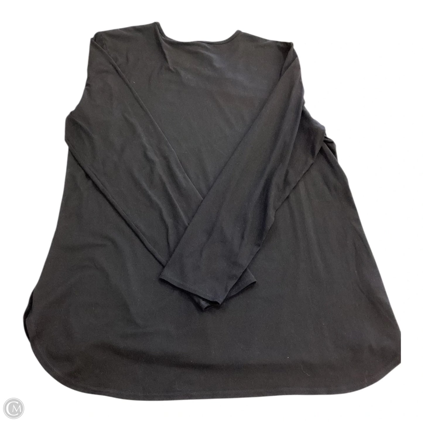 Top Long Sleeve Basic By J. Jill In Black, Size: L