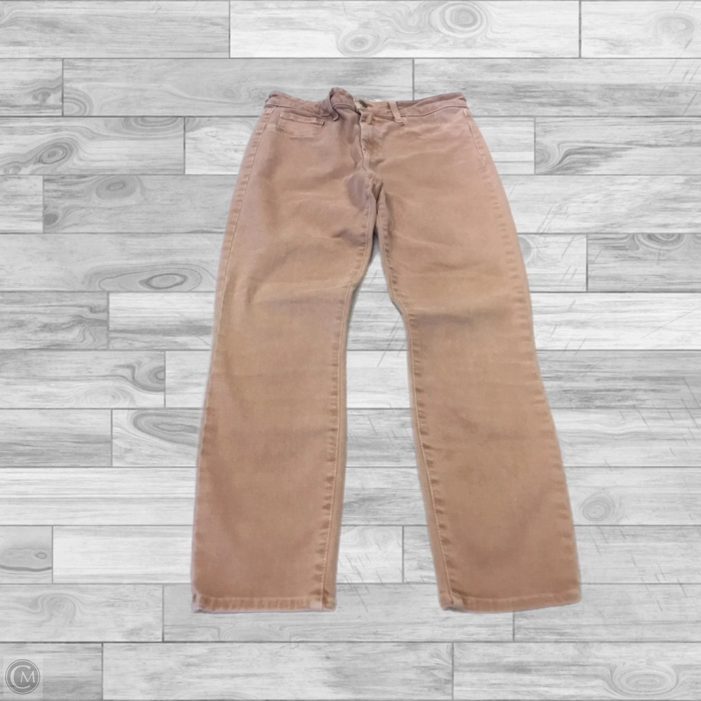 Jeans Straight By Clothes Mentor In Pink Denim, Size: M