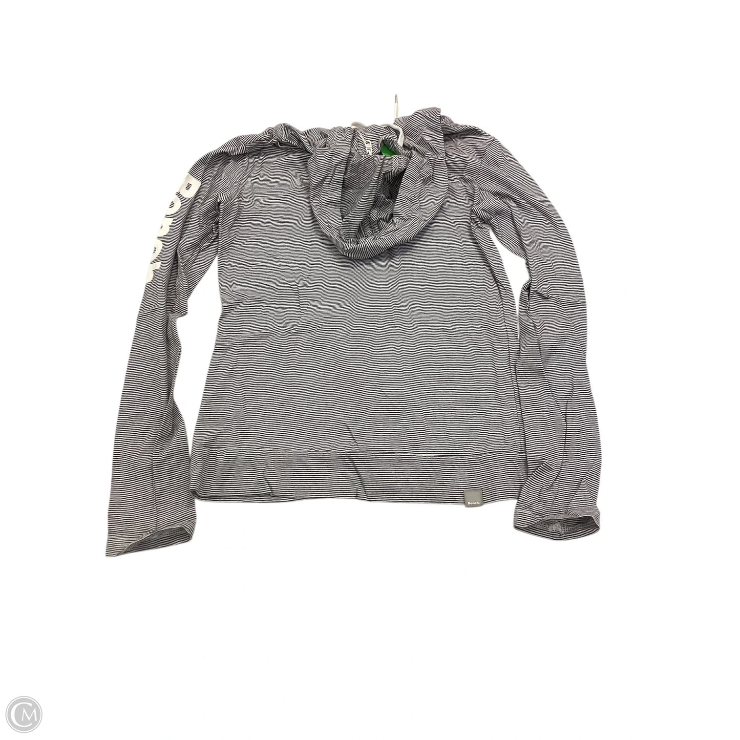 Sweatshirt Hoodie By Clothes Mentor In Striped Pattern, Size: S