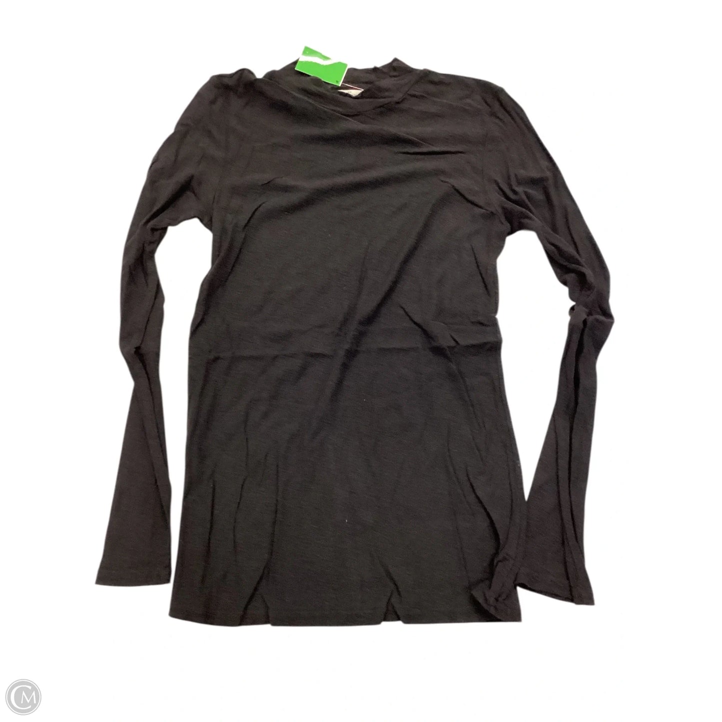 Top Long Sleeve Basic By Michelle In Black, Size: M