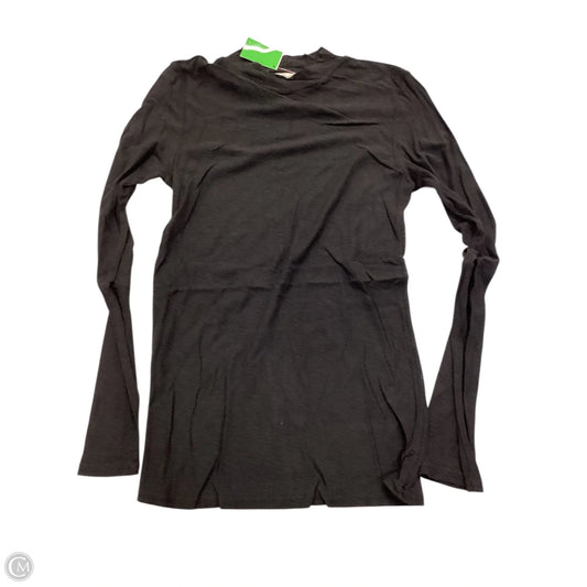 Top Long Sleeve Basic By Michelle In Black, Size: M