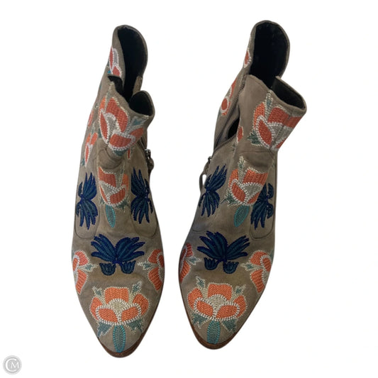 Boots Designer By Rebecca Minkoff In Floral Print, Size: 7.5