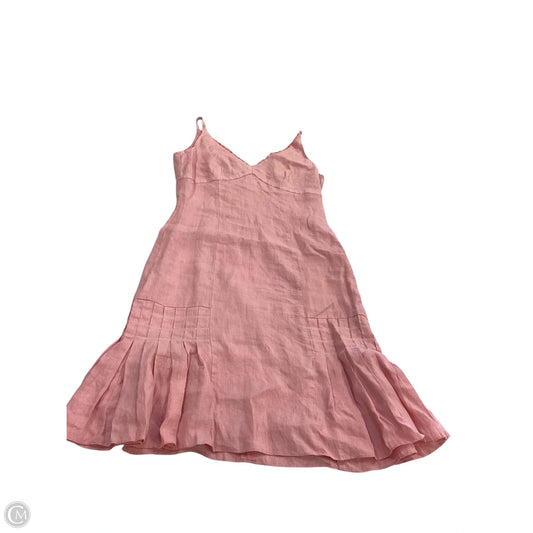 Dress Casual Midi By Ann Taylor In Pink, Size: 2