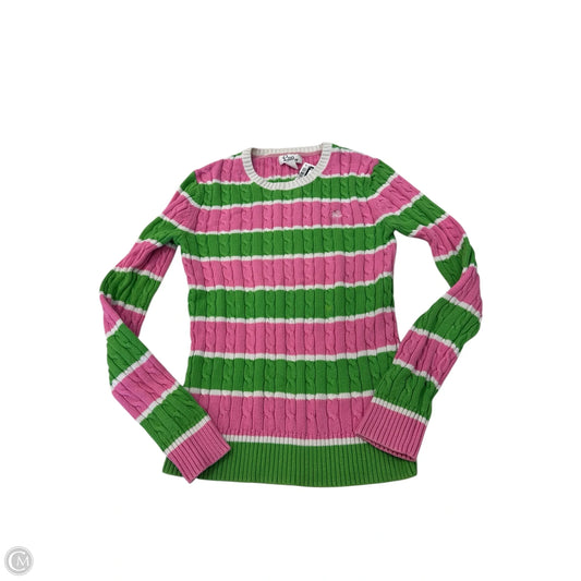 Sweater Designer By Lilly Pulitzer In Striped Pattern, Size: Xs