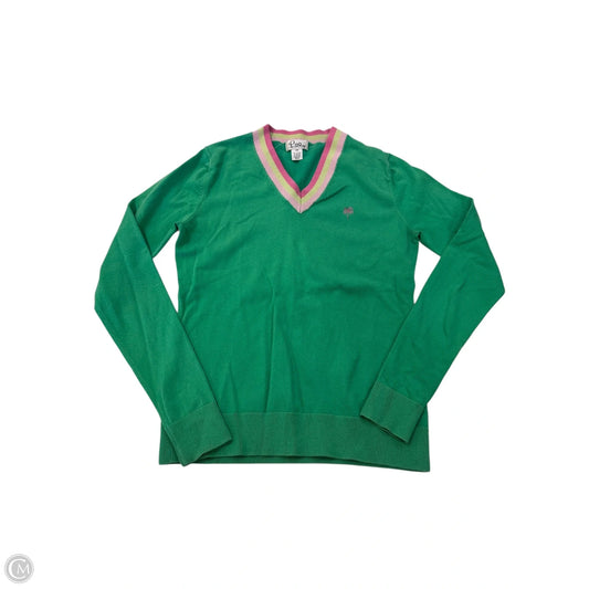 Sweater Designer By Lilly Pulitzer In Green & Pink, Size: S