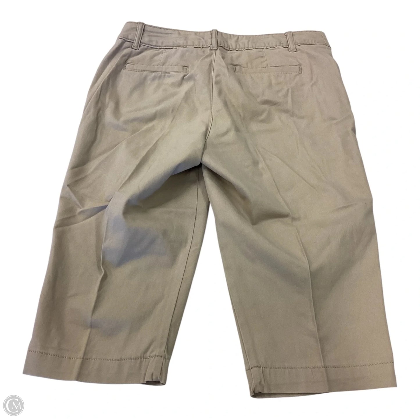 Capris By St Johns Bay In Tan, Size: 10p