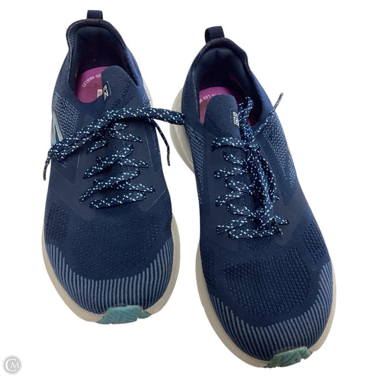 Shoes Athletic By Skechers In Blue, Size: 9