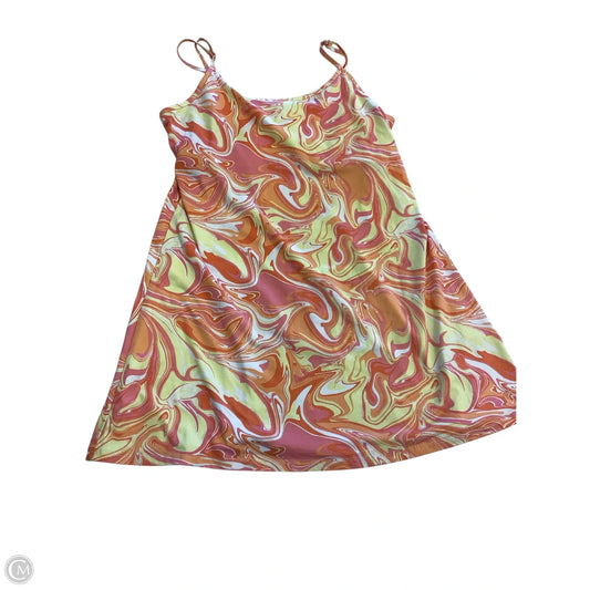 Dress Casual Short By So In Orange & Yellow, Size: L