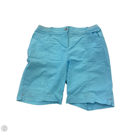 Shorts By Chicos In Blue, Size: S