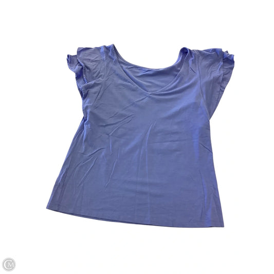 Top Short Sleeve Designer By Lilly Pulitzer In Blue, Size: Xs