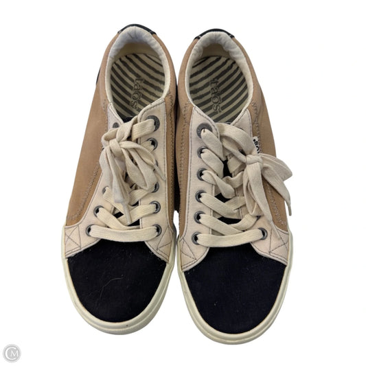 Shoes Sneakers By Taos In Black & Brown, Size: 7.5