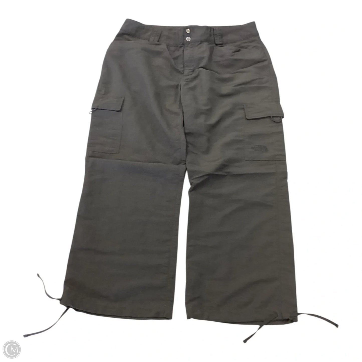 Athletic Capris By The North Face In Grey, Size: 10
