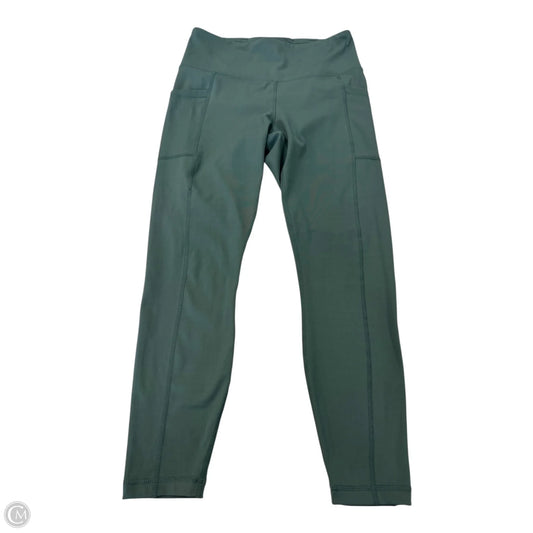 Athletic Capris By 90 Degrees By Reflex In Green, Size: M