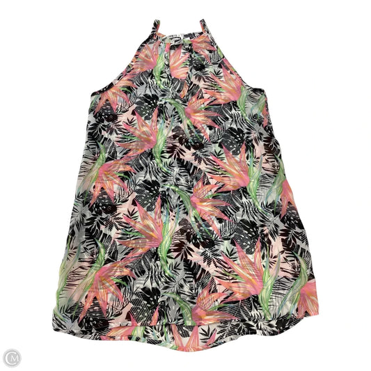 Swimwear Cover-up By Arizona In Tropical Print, Size: S