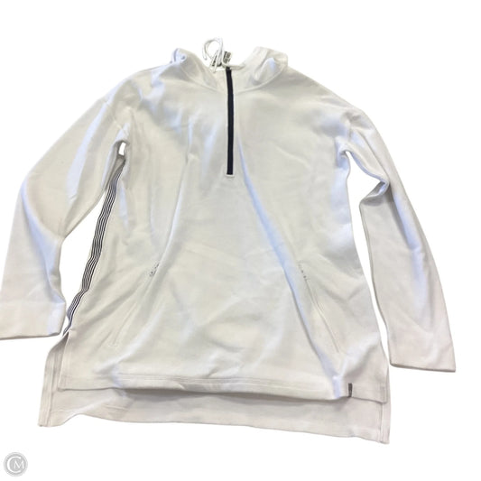 Sweatshirt Hoodie By Talbots In White, Size: Xs