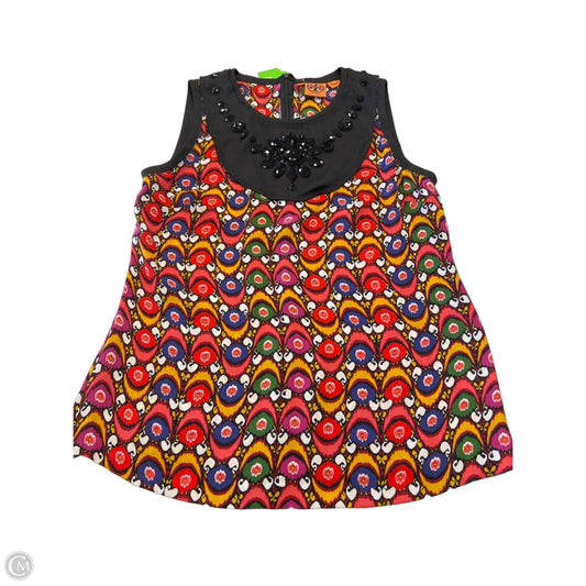 Top Sleeveless Designer By Tory Burch In Multi-colored, Size: 12