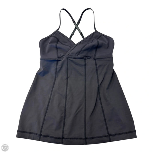 Athletic Tank Top By Lululemon In Grey, Size: 4