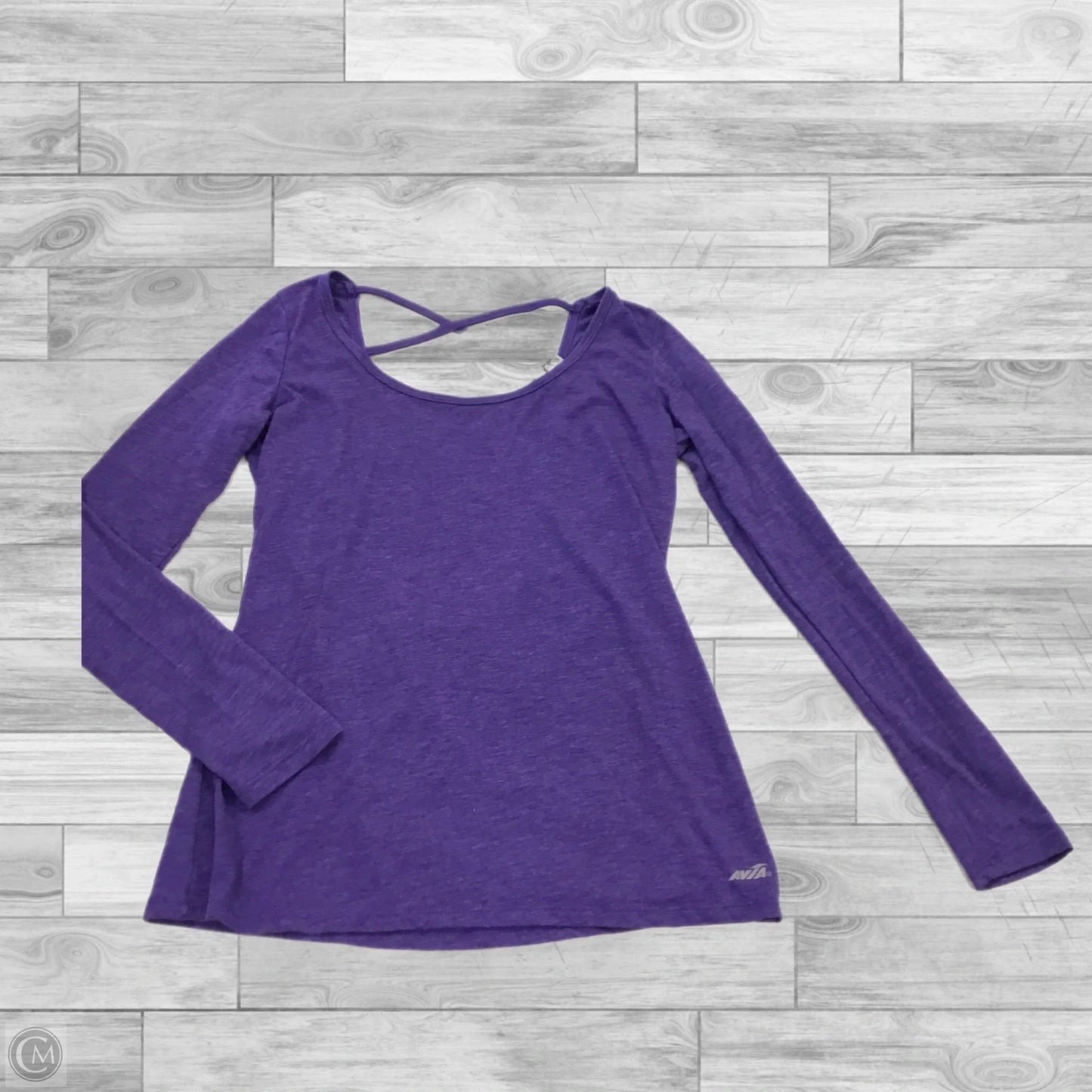 Top Long Sleeve By Avia In Purple, Size: M