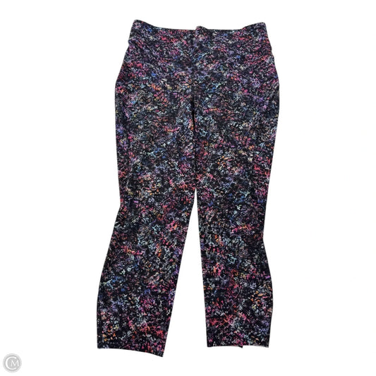 Athletic Capris By Lululemon In Multi-colored, Size: 12