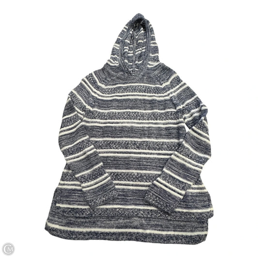 Sweatshirt Hoodie By Tommy Bahama In Blue & White, Size: Xs