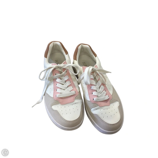 Shoes Sneakers By J. Crew In Pink & White, Size: 9