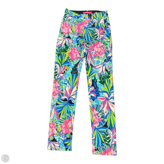 Pants Designer By Lilly Pulitzer In Multi-colored, Size: 0