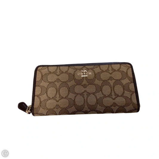 Wallet Designer By Coach, Size: Medium