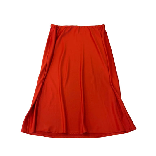 Skirt Maxi By A New Day In Orange, Size: Xxl