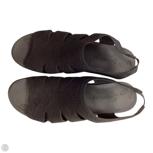 Sandals Flats By Skechers In Black, Size: 10